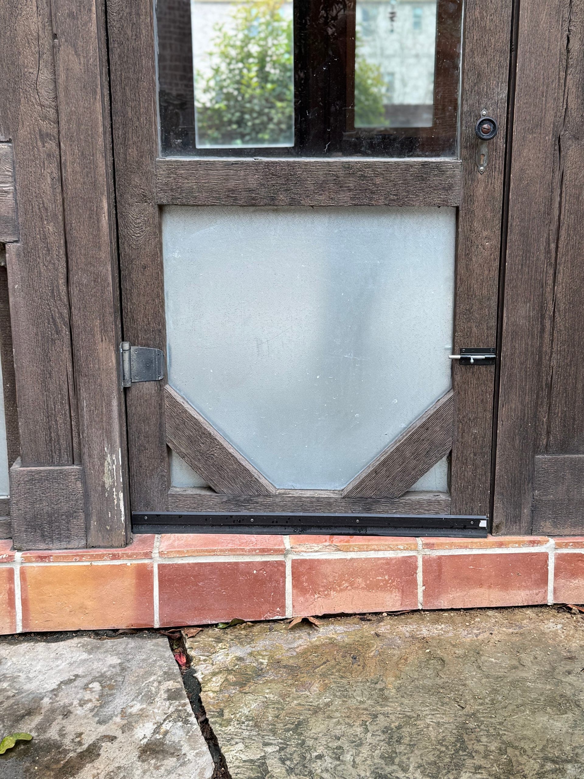 Door installation by Chilton Home Services